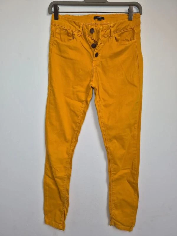 Kiabi Jean Skinny Jaune Moutarde Taille 36